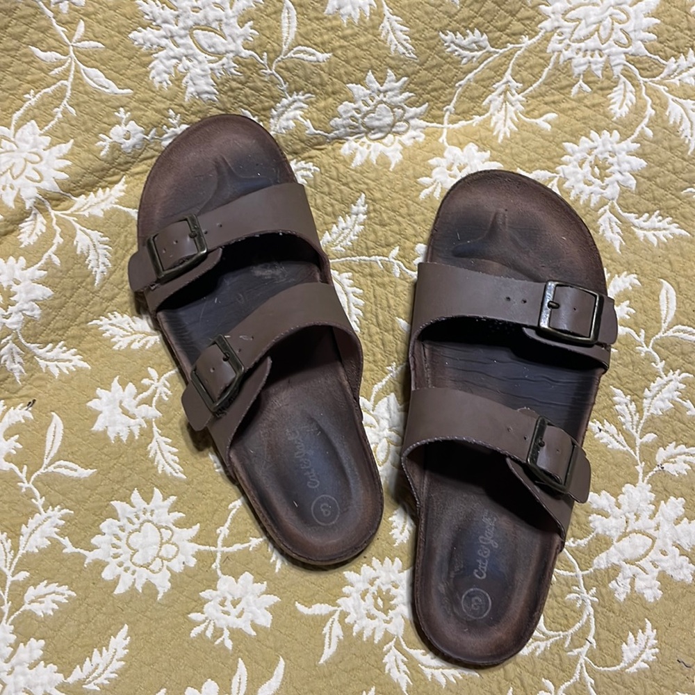 Cat & Jack leather cork sandals